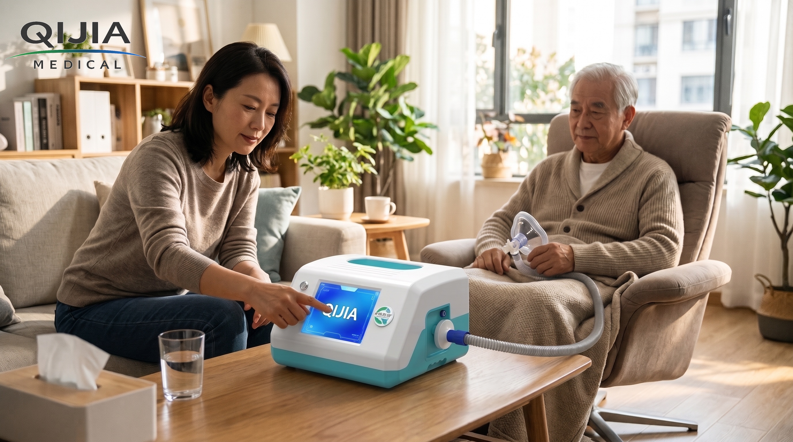 Cough Assist Device for ALS Patients | QIJIA MEDICAL